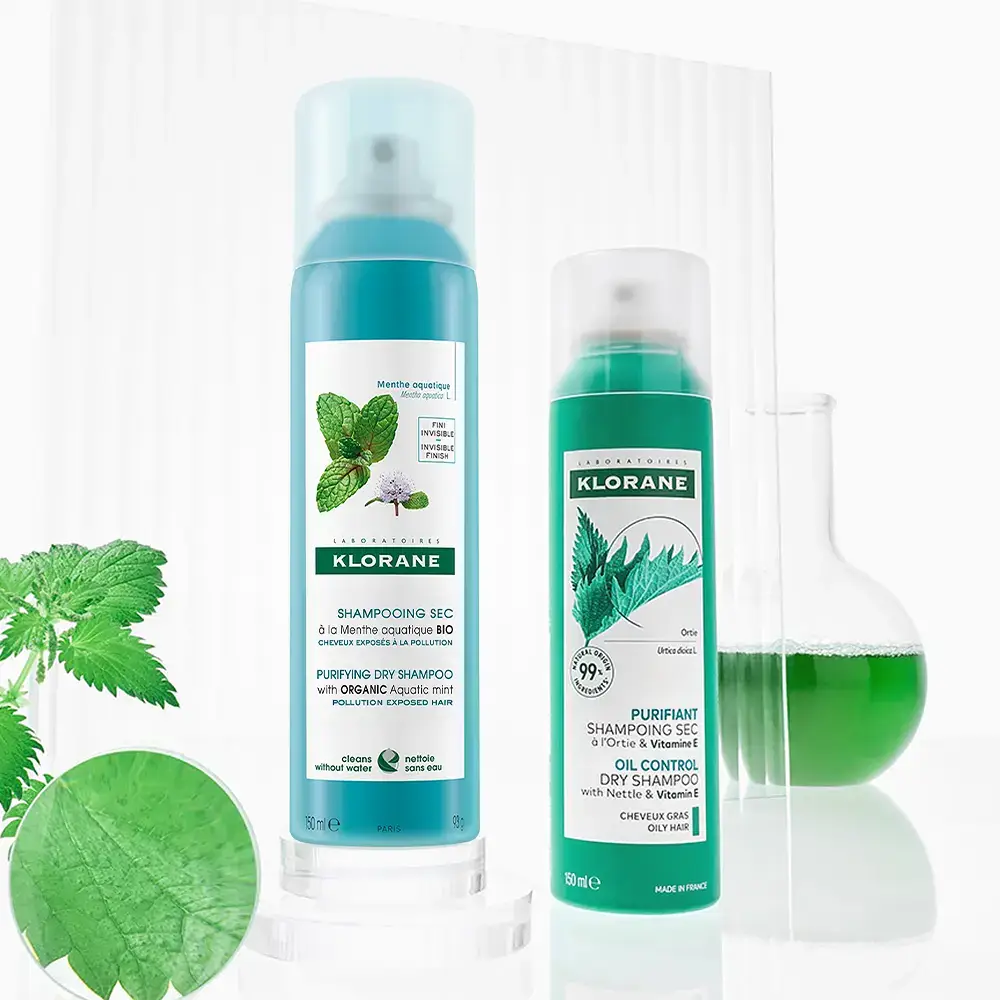 [지성두피&쿨링] 클로란 드라이샴푸 150ml 2종 (쿨세범/노세범)